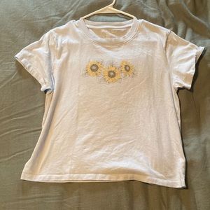 Sunflower graphic tee womens S
